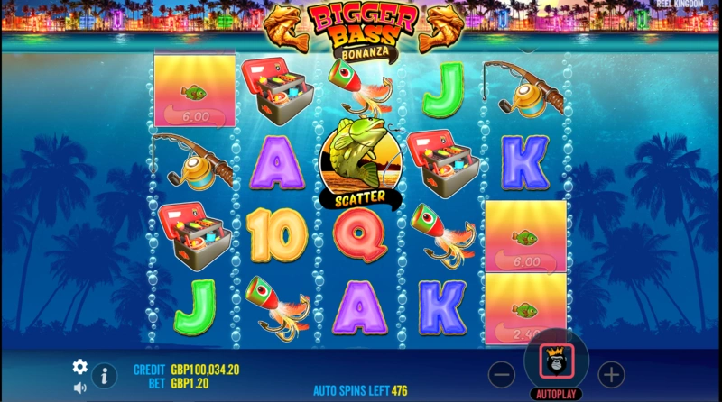 Bigger Bass Bonanza slot demo